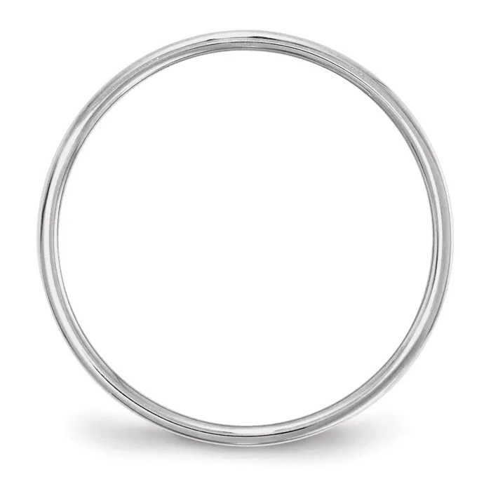 Goldia Rings Solid 10K White Gold 5mm Light Weight Flat MensWomens Wedding Band Ring Size 125 Goldia Rings Solid 10K White Gold 5mm Light Weight Flat MensWomens Wedding Band Ring Size 125