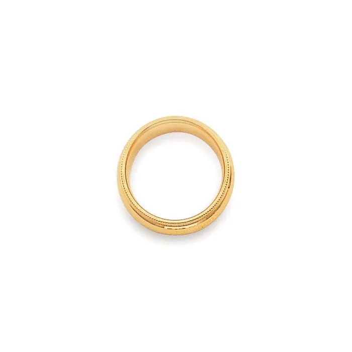 Rings Goldia Solid 10K Yellow Gold 4mm Milgrain Comfort Wedding MensWomens Wedding Band Ring Size 85 Rings Goldia Solid 10K Yellow Gold 4mm Milgrain Comfort Wedding MensWomens Wedding Band Ring Size 85