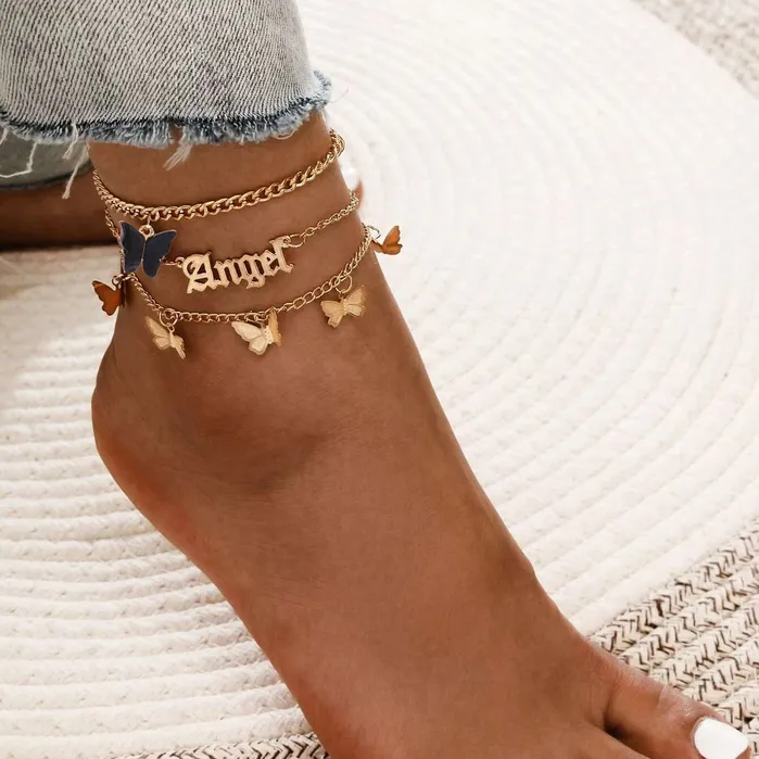 Customized Name Anklet KHLOE JEWELS Custom Jewelry Necklaces