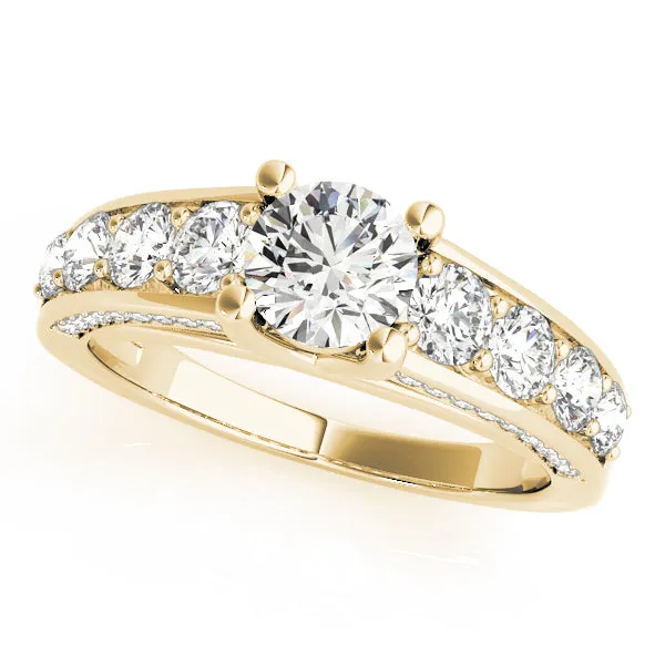 Overnight Mountings Fashion Rings Trellis Diamond Engagement Ring