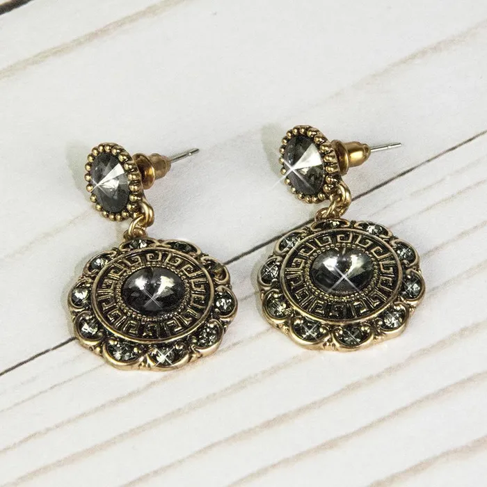 Bloom EarringsCharcoal ClaudiaG Earrings Bloom EarringsCharcoal ClaudiaG Earrings
