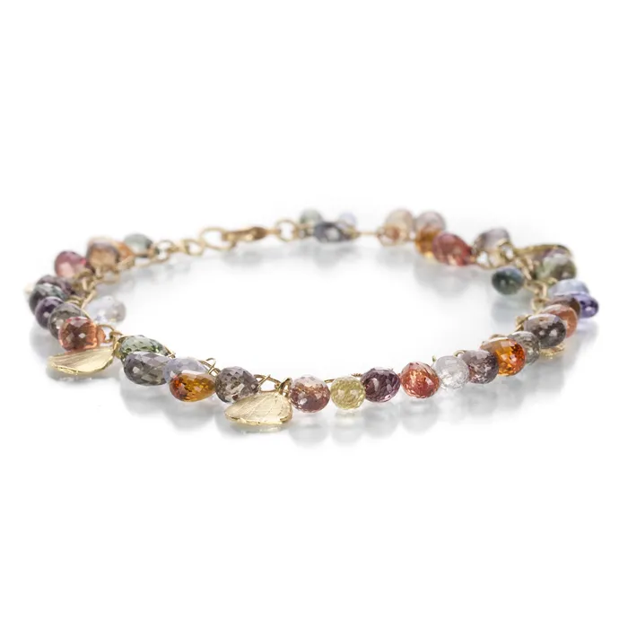 Barbara Heinrich Bracelets Multicolor Sapphire Briolette Bracelet
