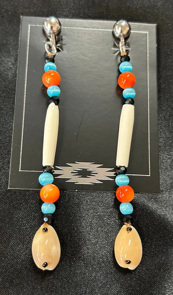 Earrings Budder Beaded ClipOn Earrings