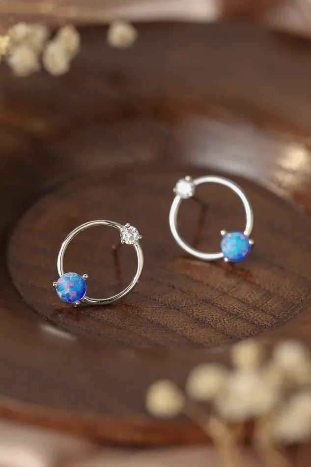 Earrings Trendsi New Beginnings Opal Earrings