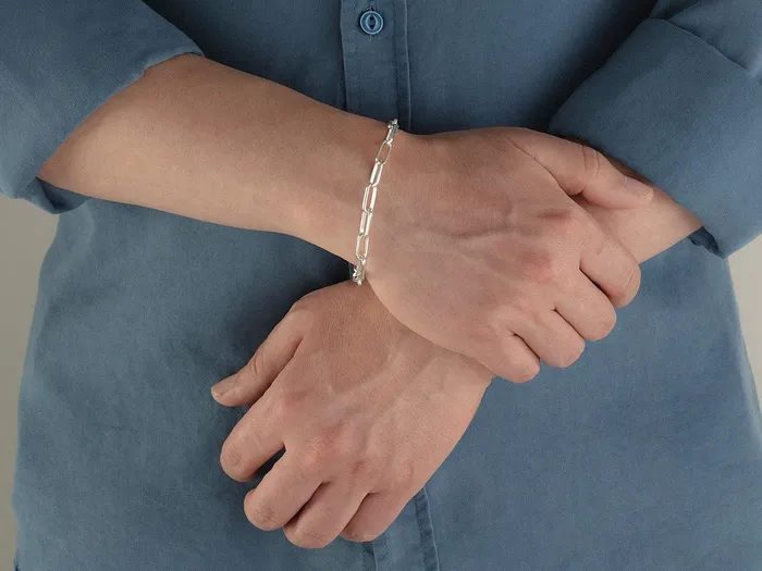 GG SILVER NEW Bracelets GURHAN Mens Sterling Silver Chain Link Bracelet Oval Links