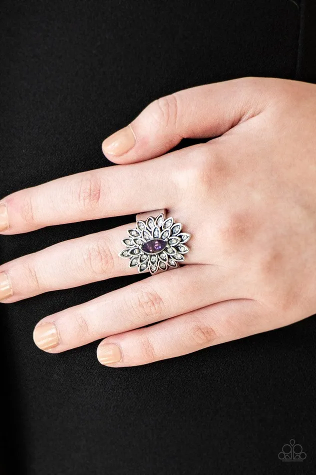 Paparazzi Accessories Rings Blooming Fireworks Purple Ring Jewelry By Bretta