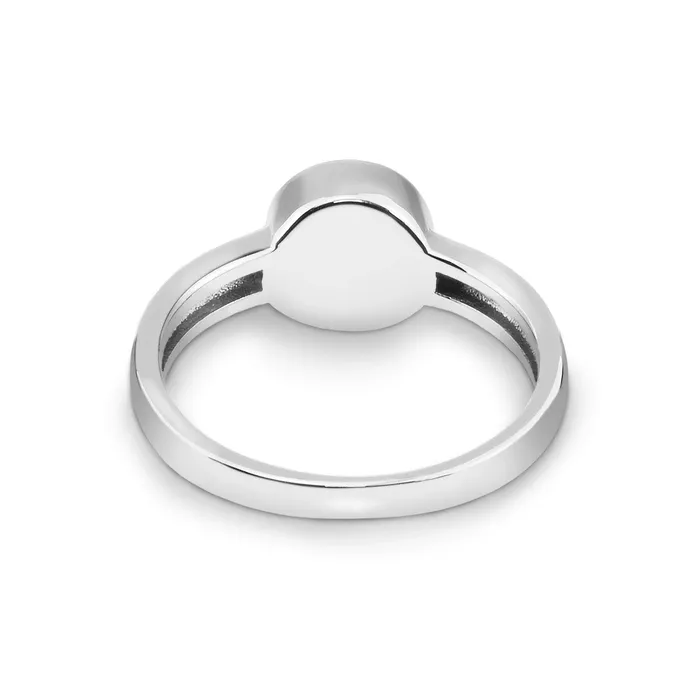 Rings EverWith EverWith Ladies Classic Round Memorial Ashes Ring