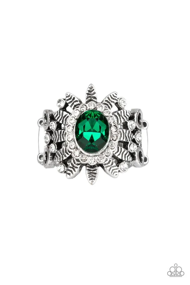 Rings Paparazzi Accessories Burn Bright Green Ring Jewelry by Bretta