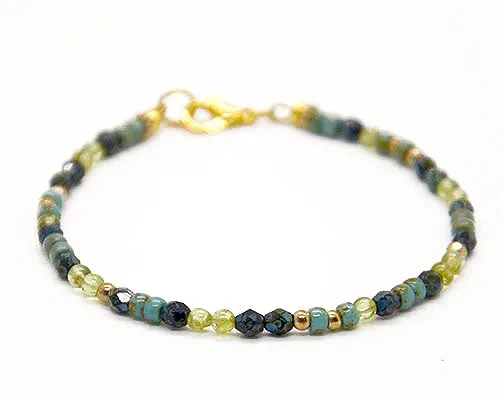 Bracelets Picasso Bead Bracelet Willow Wattle