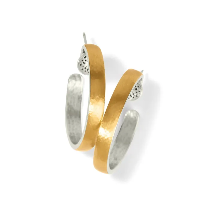 Earrings Brighton Ferrara Entrata Small Hoop Earrings Gold