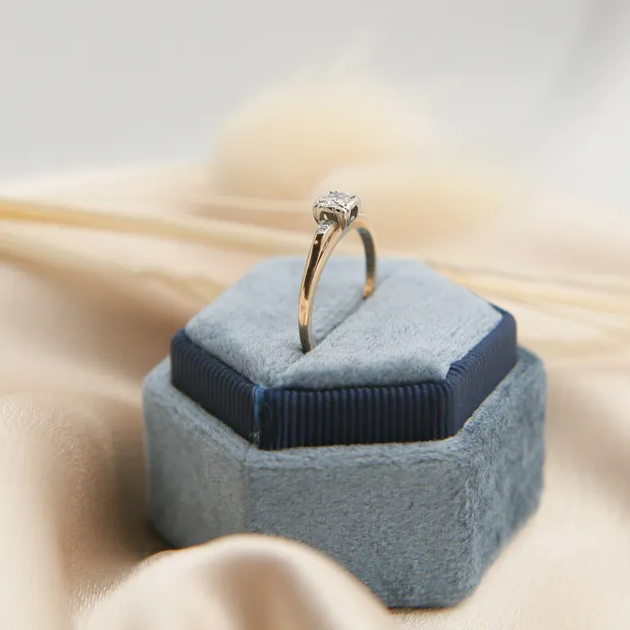 Helm Rings 14k Yellow Gold 14ct Natural Diamond Ring Sz 65