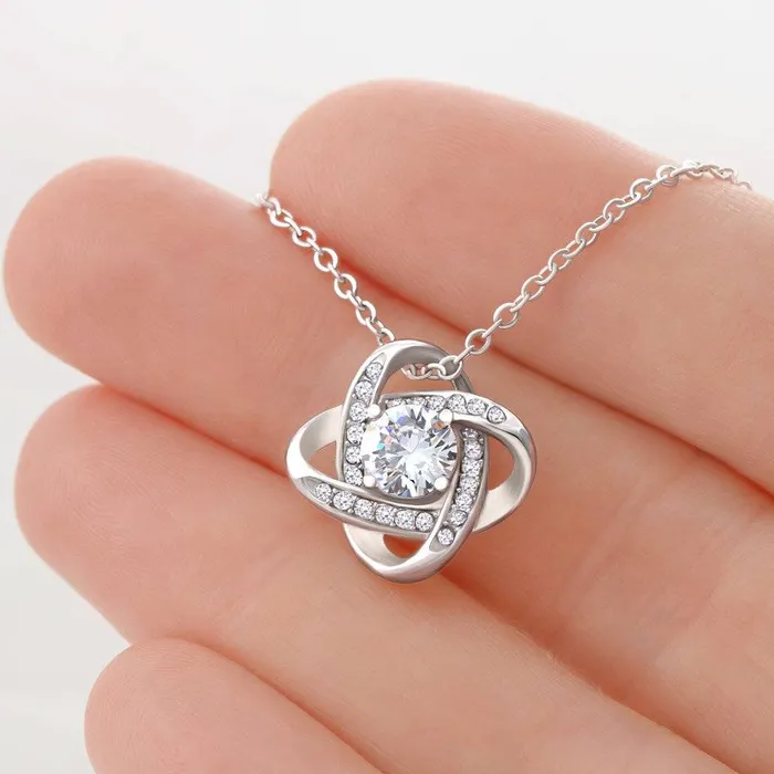Necklaces ShineOn Fulfillment To Our Future Daughter In Law We Love You Love Knot Pendant Necklace