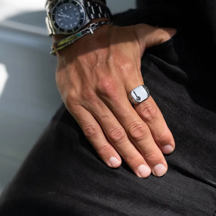 Rings Buck Palmer Palm Ring