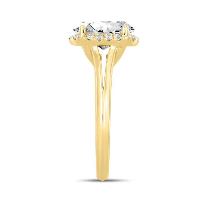 Rings Ethos LADIES RING 2 16CT ROUNDOVAL DIAMOND 14K YELLOW GOLD CENTER STONE OVAL DIAMOND 2CT Rings Ethos LADIES RING 2 16CT ROUNDOVAL DIAMOND 14K YELLOW GOLD CENTER STONE OVAL DIAMOND 2CT