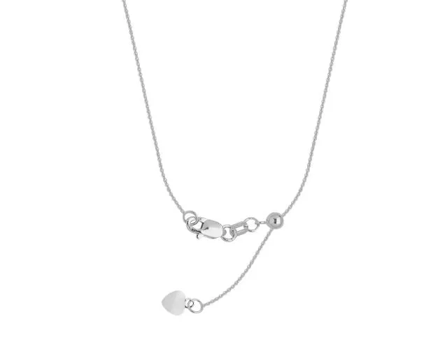 Rings MIDAS CHAIN Sterling Silver 105mm 22 Adjustable Cable Link Chain