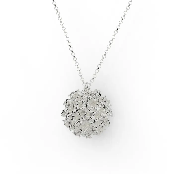 sciencejewelry1824 Necklaces west nile virus necklace silver