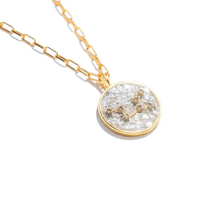 Shana Gulati Jewelry Virgo Gold Vermeil Pendant Necklace Necklaces