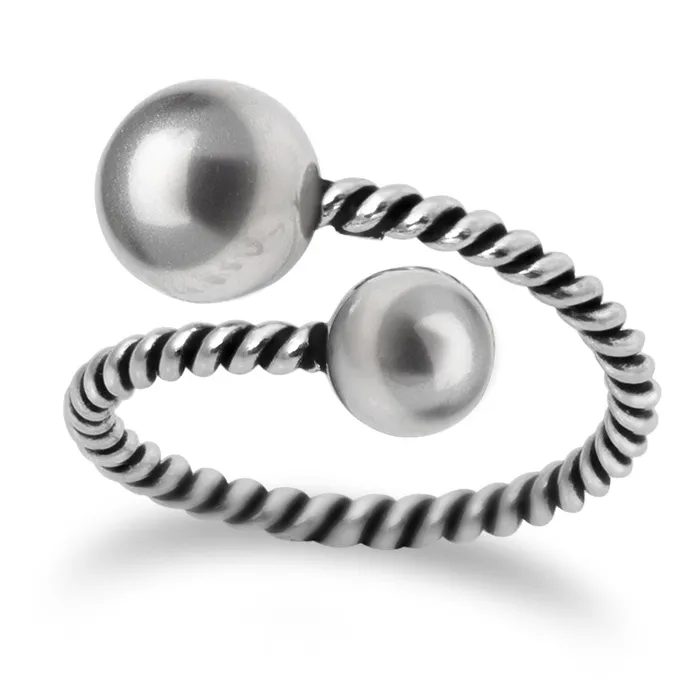 Teeda R2062 Twisted Wire Ring Rings