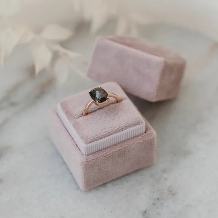 VENVS Rings The Saturn 14k Rose Size 875 Stone OV25 Cinque Ring Box Custom Engraving 0 VENVS Rings The Saturn 14k Rose Size 875 Stone OV25 Cinque Ring Box Custom Engraving 0