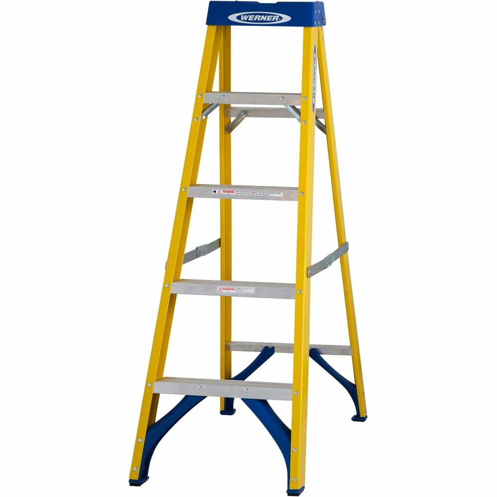 Fiberglass 5 Tread Step Ladder 1.40M  |  Ladders Decorating Tools & Accessories Ladders