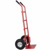 Red Folding Small Toe Plate Sack Truck 200Kg  |  Sack Trucks Other Tools & Equipment Sack Trucks