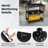 3 Shelf Black Rolling Service Trolley  |  Tool Storage Other Tools & Equipment Tool Storage